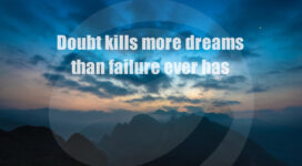 Doubt Kills Dreams Failure Quote268768386 272x150 - Doubt Kills Dreams Failure Quote - Quote, Kills, Failure, Dreams, Doubt, Compared